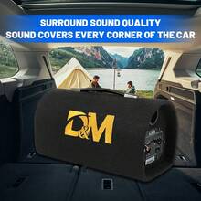 Parlante amplificado para carro,Fieltro de papel + material de carcasa de panel de madera,robusto y con textura,resistente al desgaste anti-caída,aspecto elegante y atmosférico.8 pulgadas subwoofer audifonos bluetooh,bocinas de bluetooth al aire libre de fiesta grande,equipado con mando a distancia y asa, fácil de transportar. Potente sonido de alta potencia, graves profundos y agudos nítidos, creando una experiencia auditiva envolvente, ya sea en una fiesta familiar o escuchando música al aire libre, ofrece un sonido impresionante. Bluetooth cómodo, conexión estable y emparejamiento rápido, para disfrutar fácilmente de la música inalámbrica. Con batería, larga duración, ideal para uso prolongado al aire libre, como acampadas, picnics, actuaciones callejeras y otras ocasiones. Compatible con Bluetooth, radio FM, tarjeta TF, USB y entrada de audio.DM-809BT - Negro - Ver 9