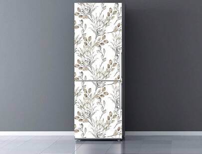  Oedim Vinilo adhesivo para Frigorífico Ramas Secas | Varias medidas disponibles | Adhesivo Resistente y Económico | Pegatina Adhesiva Decorativa de Diseño Elegante