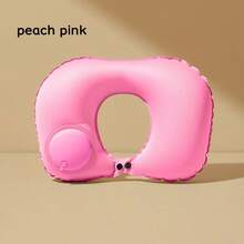 وسادة رقبة قابلة للنفخ للاستخدام الخارجي، وسادة رقبة محمولة للسفر، وسادة رقبة ضغط للسيارة والطائرة، حماية الرقبة للسفر، هدايا مضحكة، وسادة سفر، وسادة رقبة، وسادة رقبة للنوم في المكتب، وسادة سفر للسيارة، تحمي العمود الفقري دون ضغط وتوفر دعمًا قويًا. مناسبة كهدية مفاجأة للعطلات والأعياد وعيد الأم