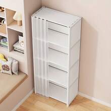 1pc Wardrobe Closet, Simple Dust-Proof Rental Home Use, Minimalist Assembly Storage Cabinet, Multi-Layer Hanging Rack