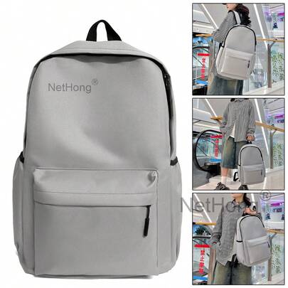 NetHong New Simple Large Capacity Backpack Outdoor Travel School Bag Laptop Backpack UK