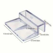 4pcs Acrylic Aquarium Canopy Bracket, Transparent Fish Tank Anti-Jump Net Support Holder, Available In Multiple Sizes (6mm, 8mm, 10mm, 12mm) - Multicolor - View 3