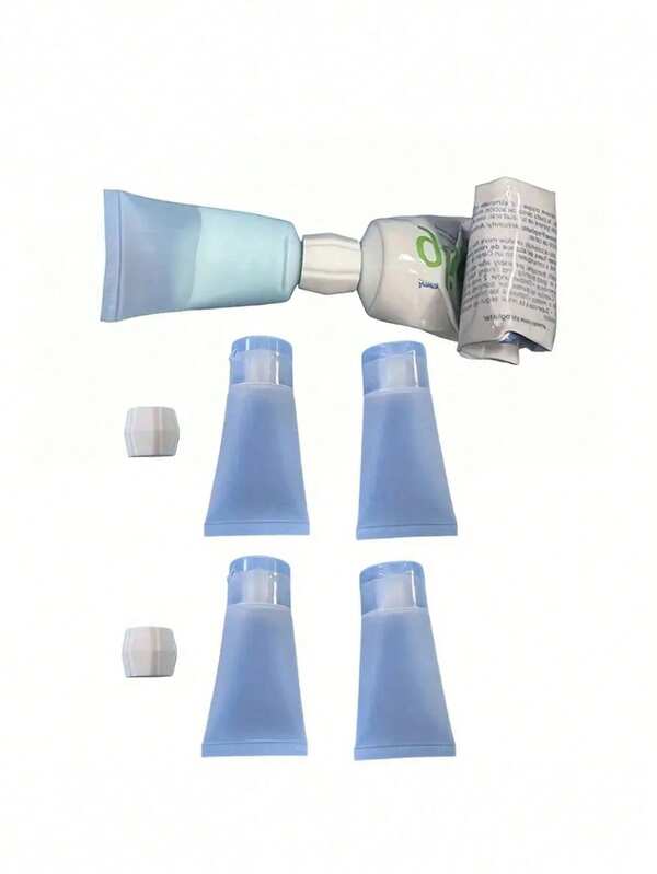 Plastic Toothpaste Tubes And Facial Cleanser Adapters And Dispensing Bottles, Convenient Toothpaste And Facial Cleanser Refills, Cosmetic Hose Bottles, Facial Cleanser Colloid Hoses, Toothpaste Dispensing Tool Sets, Home Accessories, Travel Packs, Easy To Refill Toothpaste And Facial Cleanser, Airplane Accessories, Travel Accessories