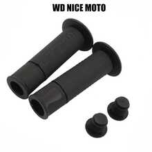 Los nuevos manillares de motocicleta vienen con tapones de goma y manillares multicolor que no se deforman fácilmente. La cubierta de goma para manillares de motocicleta todoterreno es fácil de instalar, hermosa y colorida, de alto rendimiento, alta resistencia al agarre, duradera y antideslizante