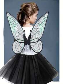 3 件套成人仙女翅膀、蝴蝶翅膀、天使翅膀女式狂欢节服装、情人节派对道具礼物舞会万圣节 - 多色 - 查看 9