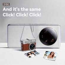 Reletech Cute Retro Mini Camera, Wearable Digital Pocket Camera With 6 Filters + Video Recording, 0.96" IPS Screen And LED Flash - Best Birthday Christmas Gift - Multicolor - View 4