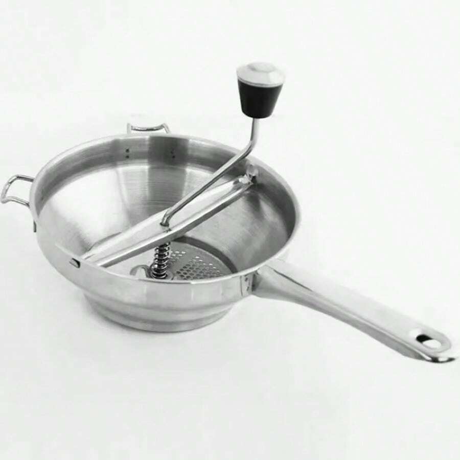 Prensa patatas y machacador de patatas - Plateado - Ver 1