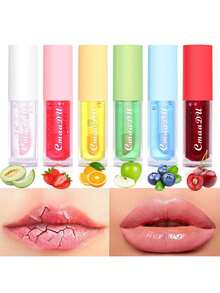 6Pcs Lip Gloss Set For Teens, Flavored Color Changing Lip Gloss Pack, Moisturizing Glossy Lipgloss Set For Girls Kids Women