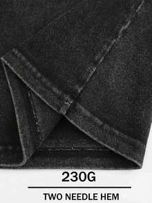 Gym Motivation Design With Golden Lettering & Weightlifting Art Print Washed T Shirt 230gsm, Round Neck Gym & Outdoor Sports Apparel, All-Season Fitness Shirt, Training Gear, Sporty Design, Durable Construction, Performance Wear, Casual Athletes, Halloween & Christmas Casual Wear, Gym Shirts, Comfortable Fit Shirt, Workout Clothing, Street Style, Fitness Enthusiasts - màu đen - Xem 4