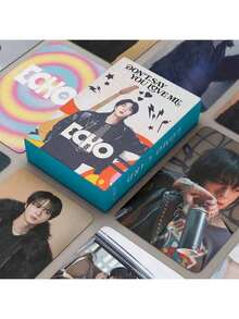 124pcs/92pcs/55pcs JIMIN V J-HOPE RM JIN Lomo Cards, Double-Sided High Definition Photo Cards, Merchandise Cards, Collectible Cards, Valentine's Day Gift, Small Gift, Popular Group Fansite Cards - Multicolor - View 24