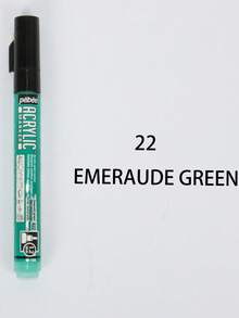 1 支 Pebeo 丙烯马克笔 1.2 毫米涂鸦防水高光笔非水溶性丙烯马克笔和 1 支 Pebeo 水彩马克笔，配有水溶性软头彩色刷，适用于学校用品，返校