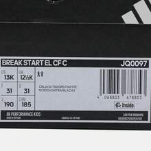 Adidas Giày thể thao cổ thấp BREAK START EL CF C cho bé trai mới biết đi JQ0097 - màu đen - Xem 7