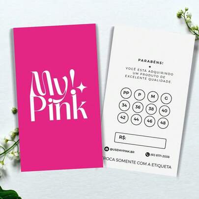 120und Etiquetas para Roupas - Tamanho e Valor | Lojista Personalizada | Promoção válida enquanto Durarem os Estoques!