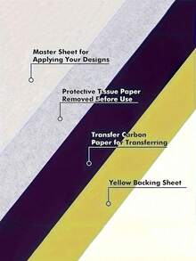 Tattoo Transfer Kit, Includes Transfer Gel And Transfer Paper, Suitable For Tattoo Beginners And Artists - Multicolor - View 4