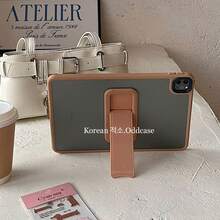 Capa Protetora de Tablet de Alta Qualidade com Sensação de Pele Fosca e Suporte Único com Quatro Cantos Elevados Anti-Queda, Adequada para IPad Mini 4/5/6/7, 9.7, 10.2, 10.5, Air 4/5, 10th, 10.9, Pro 11 Polegadas, Air 11 (M2), IPad Air 13 (M3 2025), IPad Air 11 Polegadas (M3) 2025, IPad (A16) 11 Polegadas 11ª Geração 2025