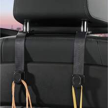 2Pcs Car Seat Back Storage Hooks Weaving Hook Multi-Functional Hidden Hanging Hooks For Vehicle Organization