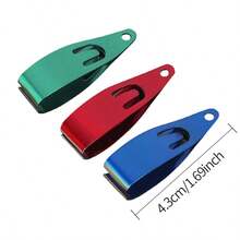 Topline Tackle 1pc Fishing Pliers With Retractable Cord, Line Cutter, Crimping Tool, Equipped With Fishing Retractable Scissors