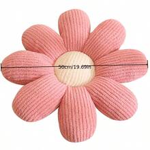 1 szt. Miękka, dekoracyjna poduszka na siedzenie z motywem kwiatowym, idealna na prezent dla nastolatków, wiosenna