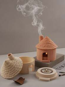 香薰扩散器套装硅胶模具、趣味烟囱家居装饰、房间装饰、婚礼装饰、桌面装饰、手工香薰扩散器模具、DIY 环氧树脂石膏模具、生日礼物、感恩节礼物、挚友礼物、DIY 礼物 - mold - 查看 2