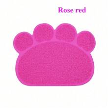 Cat Litter Mat, Pet Toilet Mat, Cat Litter Collection Mat, Pet Feeding Mat, Cleaning Mat, Pet Silicone Paw Print Cat Litter Mat, Pet Anti-Spill Cat Litter Mat - Multicolor - View 8