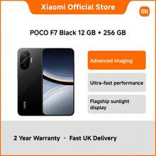 POCO F7 Smartphone – 6.83" AMOLED 120Hz Display, Snapdragon 8s Gen 3, 12GB+256GB/512GB, 50MP OIS Camera, 20MP Front Camera, 6500mAh Battery, 90W Fast Charging, IP68 Waterproof, WiFi 7, 5G Android Phone With Dolby Vision - UK Plug(220-240V) - View 1