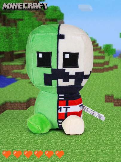 Microsoft 1 Stück offiziell lizenziertes  Zombie bequemes Schlafkissen, Cartoon Figuren  Spielwaren, Halloween Weihnachten Thanksgiving süße Geschenke für Familie und Freunde