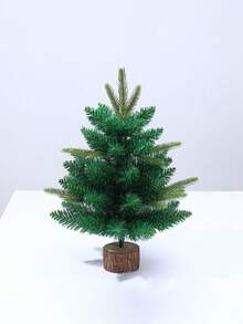 1pc Artificial Mini Christmas Tree Decoration Realistic And DIY Fake Tree Plant Ornament Suitable For Christmas Party,New Year,Holiday Home & Office,Family Gatherings Decor Supplies Home Decor Christmas Decorations Room Decor - Multicolor - View 7