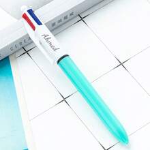 1-36支装定制多色圆珠笔，4色圆珠笔，护士笔，四合一按动式多色圆珠笔，适用于办公、学校用品、学生派对礼品、护士笔记、白板、办公用品、节日礼物 - 彩色 - 查看 8