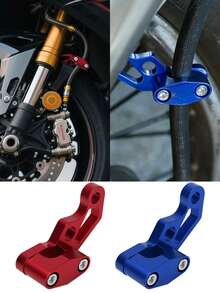 1pc Aluminum Motorcycle Brake Pipe Clamp Protector Oil Pipe Clamp Universal Brake Bracket Motorcycle Modified Accessories