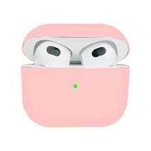 0.8mm Ultra-Thin Silicone Earbud Case, Naked Touch Feel, Compatible With All Models - Pink - View 8