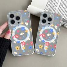 Compatible con phone 16 Pro, 15/14 Plus, 13/12/11 Pro, este innovador y elegante teléfono magnético de acrílico transparente ofrece gran resistencia. Presenta un diseño clásico y moderno, y es ideal tanto para hombres como para mujeres. - Colores mixtos 1 - Ver 2