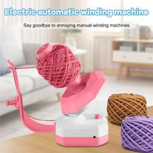 USB Automatic Bobbin And Yarn Winder - Pink Sewing And Crafting Essential - Pink - View 8