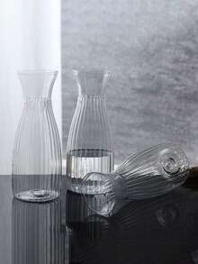 A Plastic Transparent Cylinder Vase, Transparent Flower Flower Wake Vase Modern Style Flowerpot Flower Container Flower Bag Ideal For Home Decoration, No Electricity Or Batteries Required Room Decor Flower Vase Glass Vase