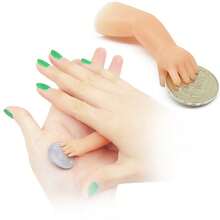 5/3/1 Stück Zauberkunststück Gummi Finger Requisit - Keine Elektrizität nötig, perfekt für Zaubershows, Partys & Spaßzubehör, ideales Geschenk, Zauber-Accessoires für Partys, Halloween Party Requisiten, Halloween Maskenball Accessoires, Kleine Teufel Hand Requisiten