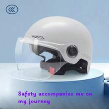 新国标3C认证防爆头盔自行车安全帽摩托车安全帽安全帽男女头戴式防晒头盔骑行爱好者的最爱适用于户外骑行徒步运动体育活动特点：坚固防摔多层内部保护使用寿命长头盔面罩耗材 - 彩色 - 查看 8