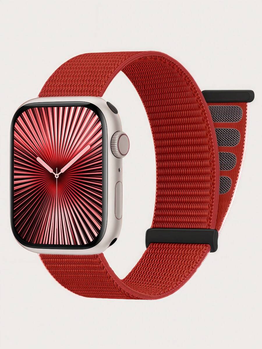 Dây đeo Sport Loop tương thích với Apple Watch dành cho nam và nữ, kích thước 40mm 41mm 38mm 42mm 46mm 44mm 45mm 49mm, dây đeo nylon co giãn bện tương thích với Series 11 10 9 8 7 6 5 4 3 2 1 SE Ultra 3 2 1