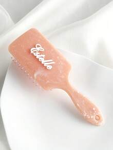 1pc Personalized Name Engraved Anti-Static Hair Comb, Portable Hair Brush, Wedding Gift, Bridesmaid Gift, Customized Name Hair Comb, Unique Gift For Her/Mom, Birthday Gift, Party Favor, Anniversary Present Christmas Beauty Accessories