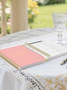 2026.1-2026.12 Monthly Calendar Book, Simple Monthly Weekly Daily Planner Calendar Notebook With Monthly Overview Grids,Monthly Tabs&Notes,Office Decor, Back To School Supplies,Perfect Gifts