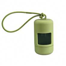 17 Colors Portable Dog Poop Bag Dispenser Holder | ABS Plastic Durable | Quick-Release Twist Cap For Easy Refill | Leash Clip & Wall Mount | Pet Waste Bag Carrier For Walking Dogs - Multicolor - View 13