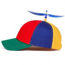 1Piece Men Propeller Baseball Cap Outdoor Adjustable Sunscreen Leisure Hat Spring Autumn Travel Tourism Beach Vacation - Multicolor - View 4