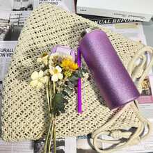 [2025 New Product Launch]Stainless Steel Triple Layer Insulated Travel Tumbler, With Straw And Carry Handle,Cold And Hot Water Can Be Insulated, Frozen Drinks, Beautiful Appearance, Exquisite Workmanship, Suitable For Camping, Work, Indoor Use. - Ow Diamond Purple 32 - View 1