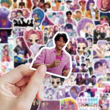 74pcs Kpop Girl Group Demon HD Cheering Stickers For New Albums "Golden", "Takedown", "How It's Done", Fashionable Icon Stickers, Stylish Accessories, Creative Gifts, Birthday And Holiday Surprises