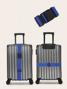 1 pieza Correa ajustable para equipaje, cinturón cruzado para empacar, correa de nailon para maleta de viaje con hebilla, accesorios para equipaje para viajes de negocios y de viaje - Multicolor - Ver 6