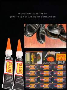 Multi-Purpose Super Glue, Strong Adhesive, Nail Glue, Billiard Cue Tip Glue, Quick Drying Glue