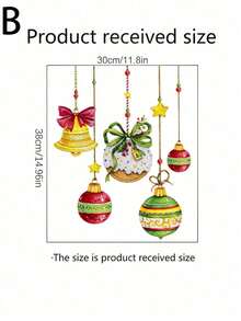 1 Stück Fensteraufkleber Kreative Weihnachts-Cottage-Glocke Aufkleber, PVC-Material, abnehmbar, selbstklebend, leicht abzulösen, geeignet für Fenster-Dekoration, Glas-Aufkleber, Heim-Dekoration, Wandaufkleber, Feiertags-Dekoration, Geburtstags- und Abschlussgeschenk, Raumdekoration, Wanddekoration, Wohnzimmer-Dekoration, personalisierte Aufkleber, Weihnachtsdekoration, Weihnachtsdekorationen, Weihnachtsdekoration