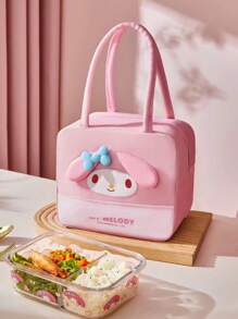 Insulated Lunch Bag, Extra-large capacity version, Three-Layer Protection, Waterproof & Durable, Cute Cartoon Designs, Wide Handle & External Pocket, Perfect for School, Work, Picnics & Travel, Keeps Food Fresh, Easy to Clean, Gift for Her