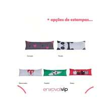 Capa De Travesseiro Corpo Gigante Fronha Estampada 1,45x0,45 - Emotion - Visão 2