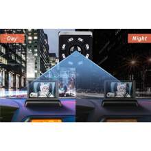 Monitor de bebé para coche con cámara de visión nocturna HD - 4.3 plegable + 8 correas ligeras (480P) - Ver 6