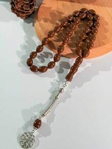 1pc 45 Beads 10mm Transparent Acrylic Tasbih/Misbaha Prayer Beads Bracelet, Simple Design For Muslim Daily Prayer, Couple Gift, Suitable For Worship, Festivals - Multicolor - View 24