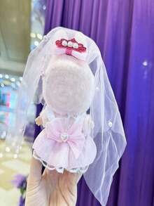 مجموعتان من ملابس الدمية، تشمل 1 مجموعة من ملابس الدمية الإصدار المخفي GG، لملحقات دمية 15/17 سم من القماش المبطن، بدلات الجيل الأول والثاني لاستبدال ملابس دمية الراتنجية المعلقة مع قبعة وسروال